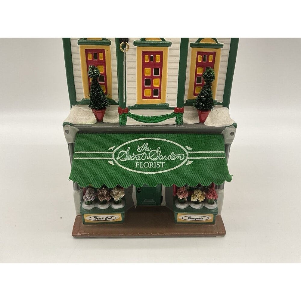 Department 56 - Secret Garden Florist #54885 Original Snow Village 1996 w/box - Picture 7 of 16